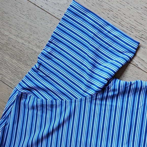 Peter Millar Clifton Performance Jersey in Mako Blue - Picture 8 of 12